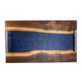 Live Edge Black Walnut River Charcuterie Board